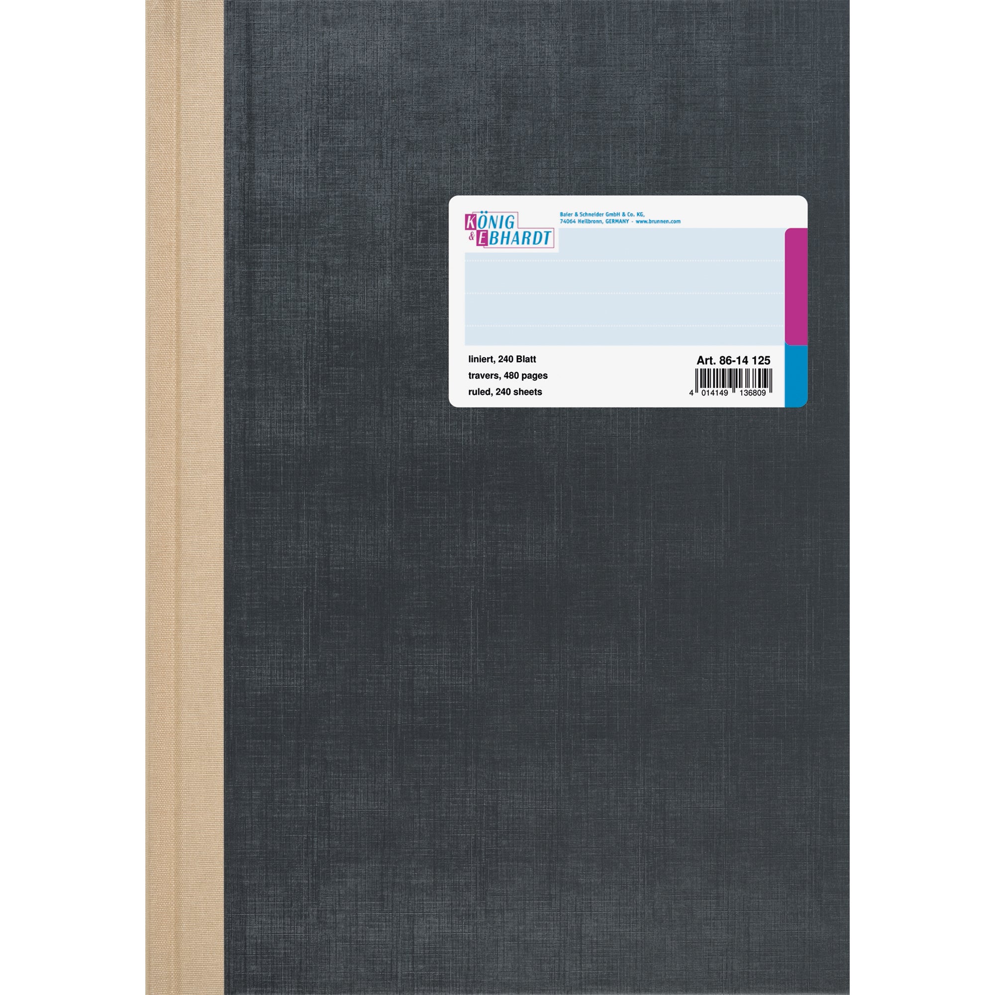 König+Ebhardt Geschäftsbuch, DIN A4