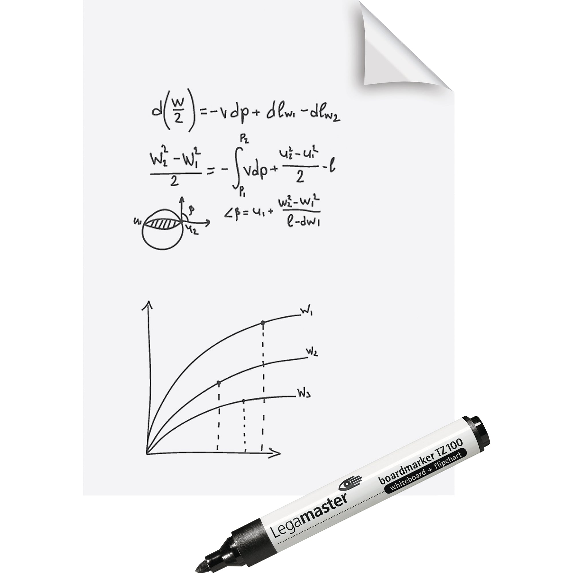 Legamaster Whiteboardfolie Magic-Chart XL