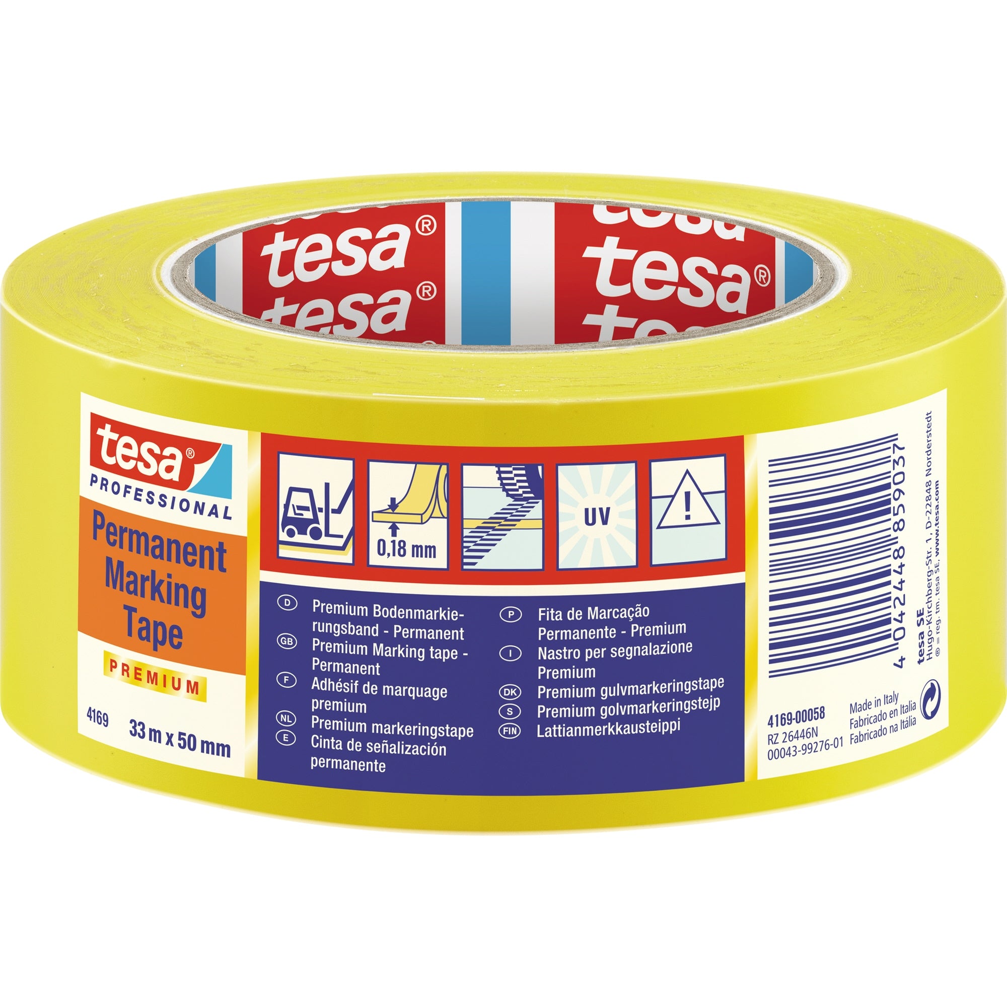 tesa Signalklebeband Professional 4169