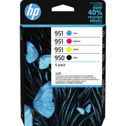 HP Tintenpatrone, schwarz, cyan, magenta, gelb