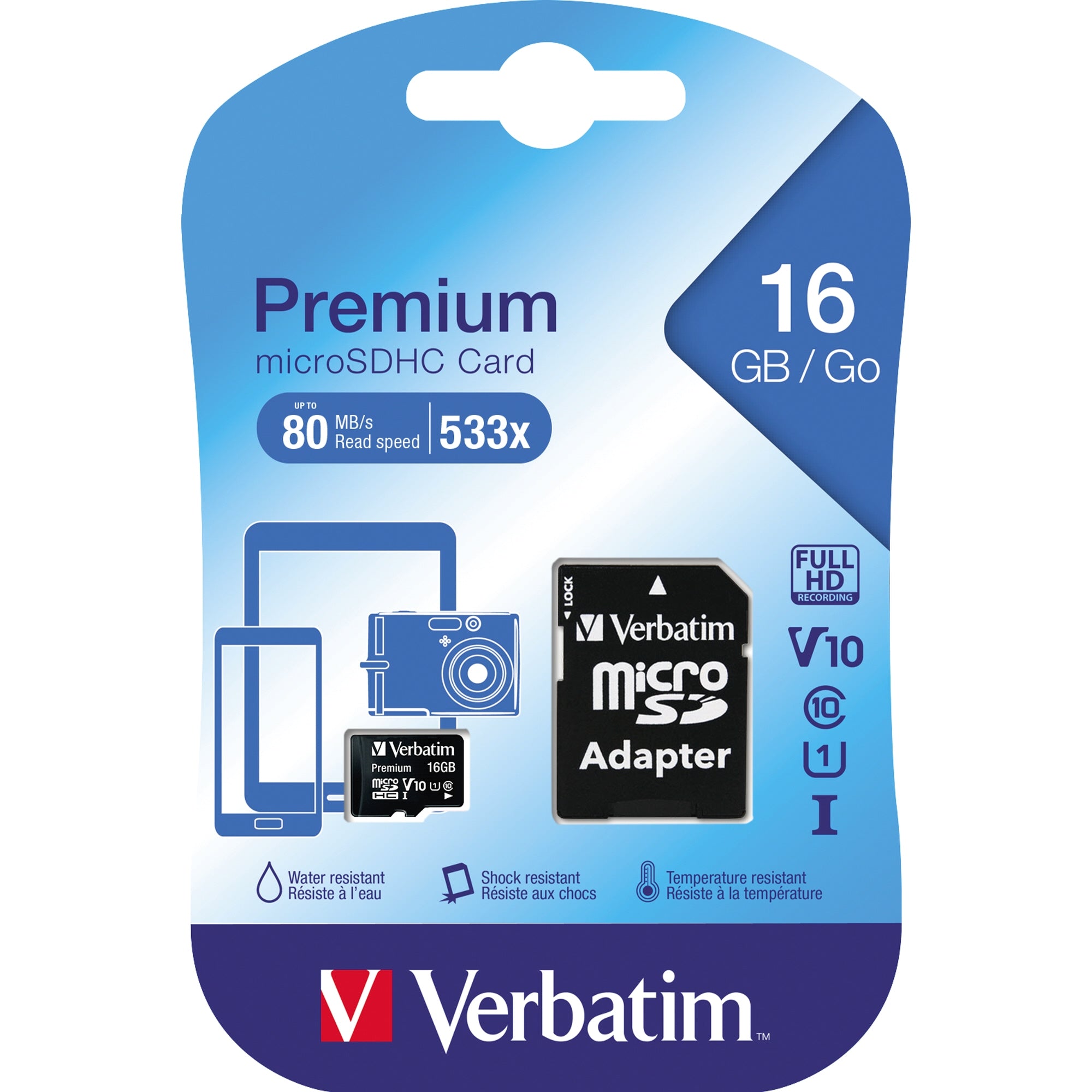 Verbatim Speicherkarte microSDHC