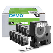 Dymo Schriftband-Kassette D1 19mmx7m sw auf ws 10St.