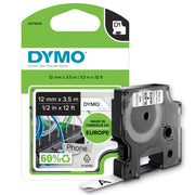 Dymo Schriftbandkassette, 12 mm x 3,5 m (B x L)