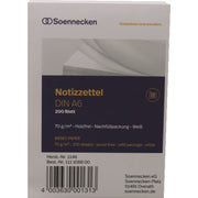Soennecken Zettelboxeinlage DIN A6 blanko 200 Bl.