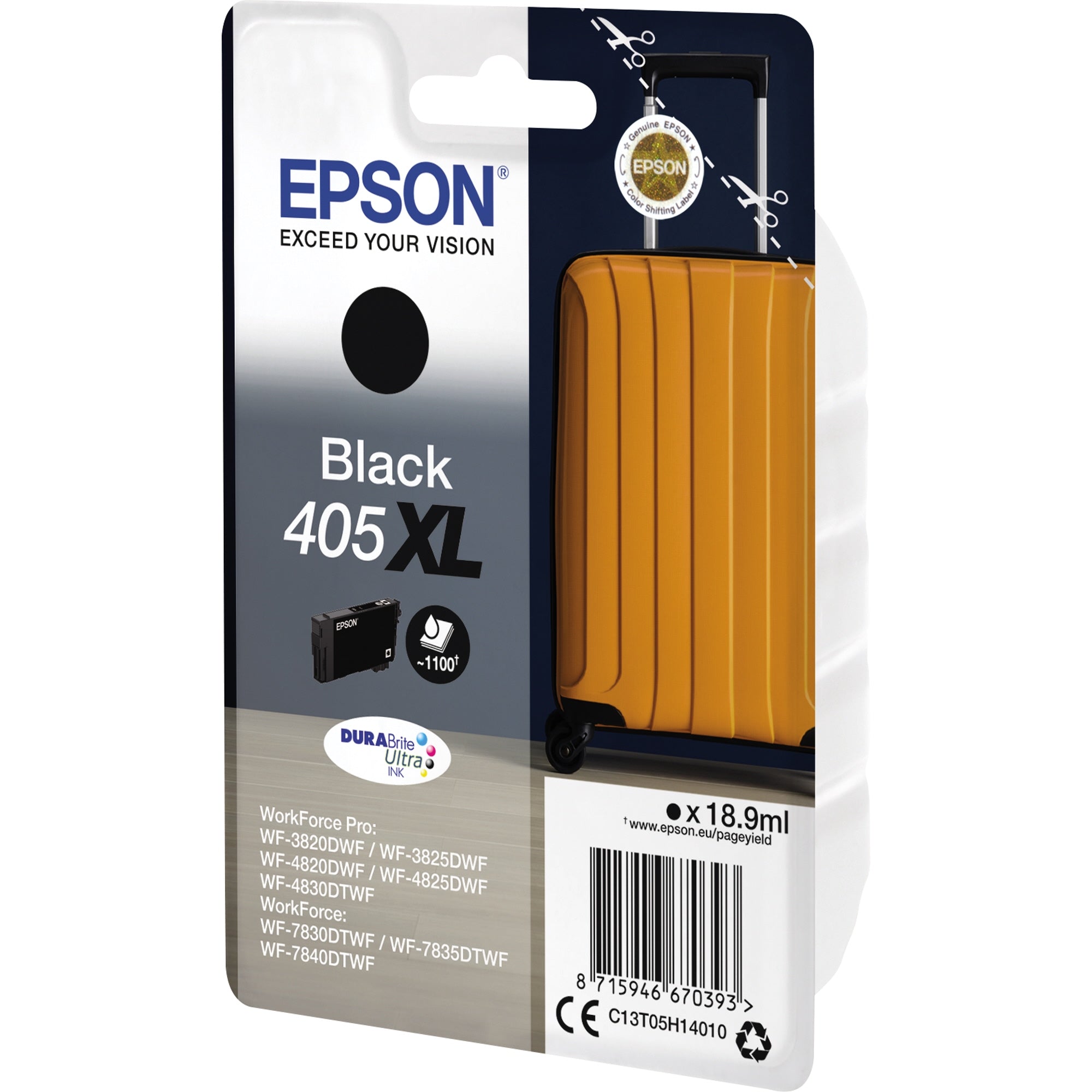 Epson Tintenpatrone, schwarz