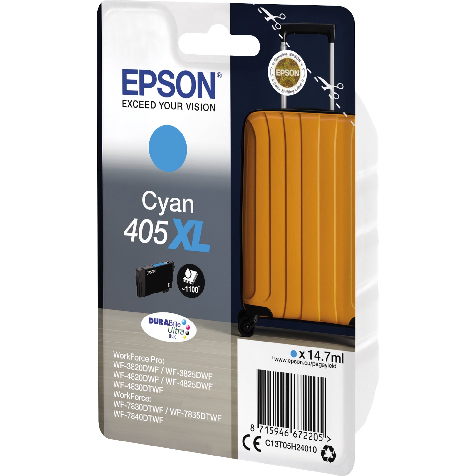 Epson Tintenpatrone, cyan