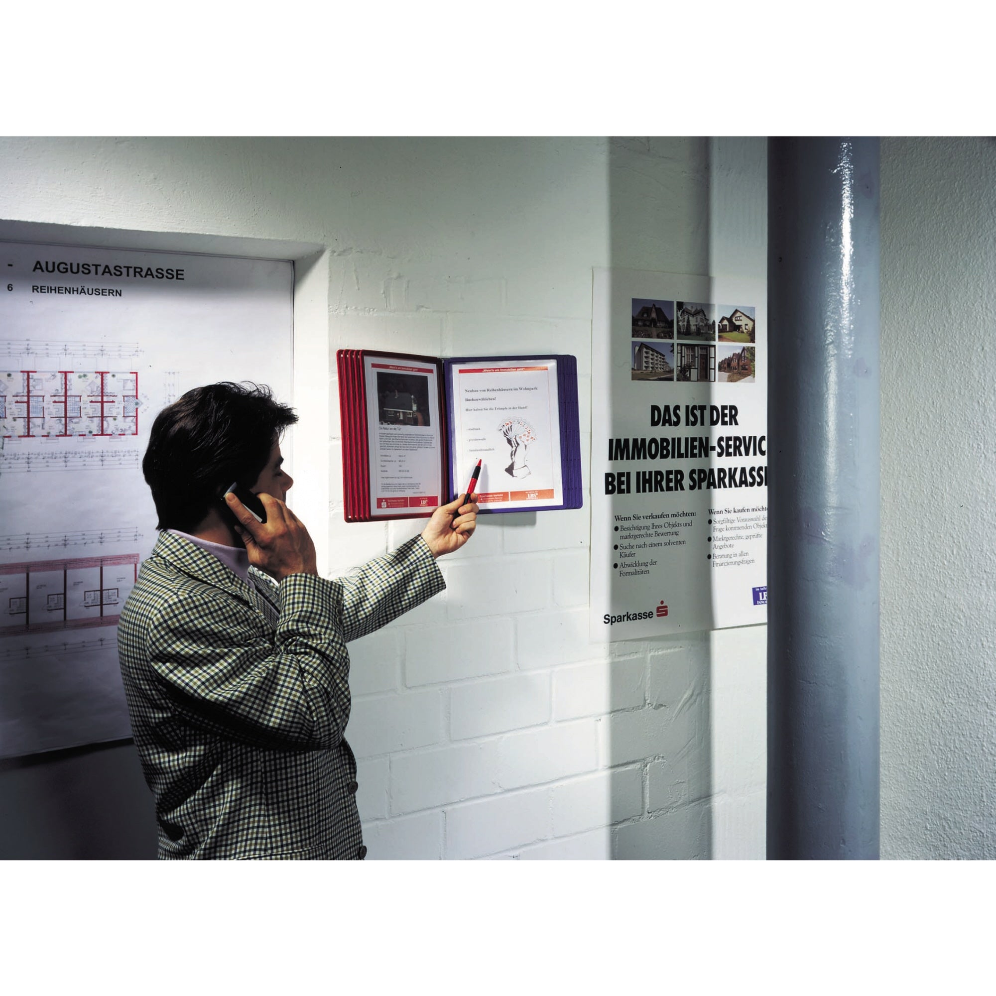 Durable Sichttafelwandhalter SHERPA® WALL MODULE 5