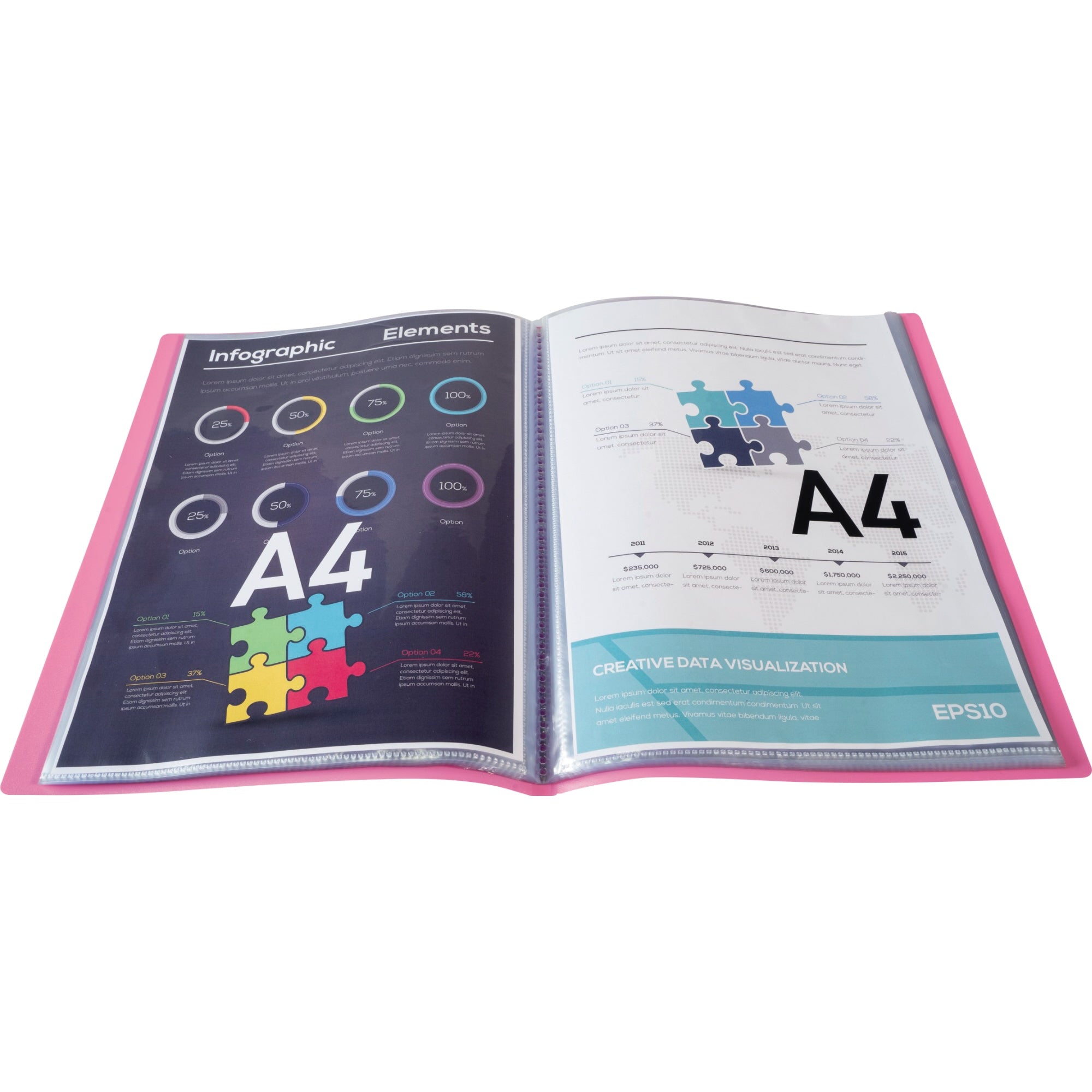 Exacompta Sichtbuch Opak, DIN A4