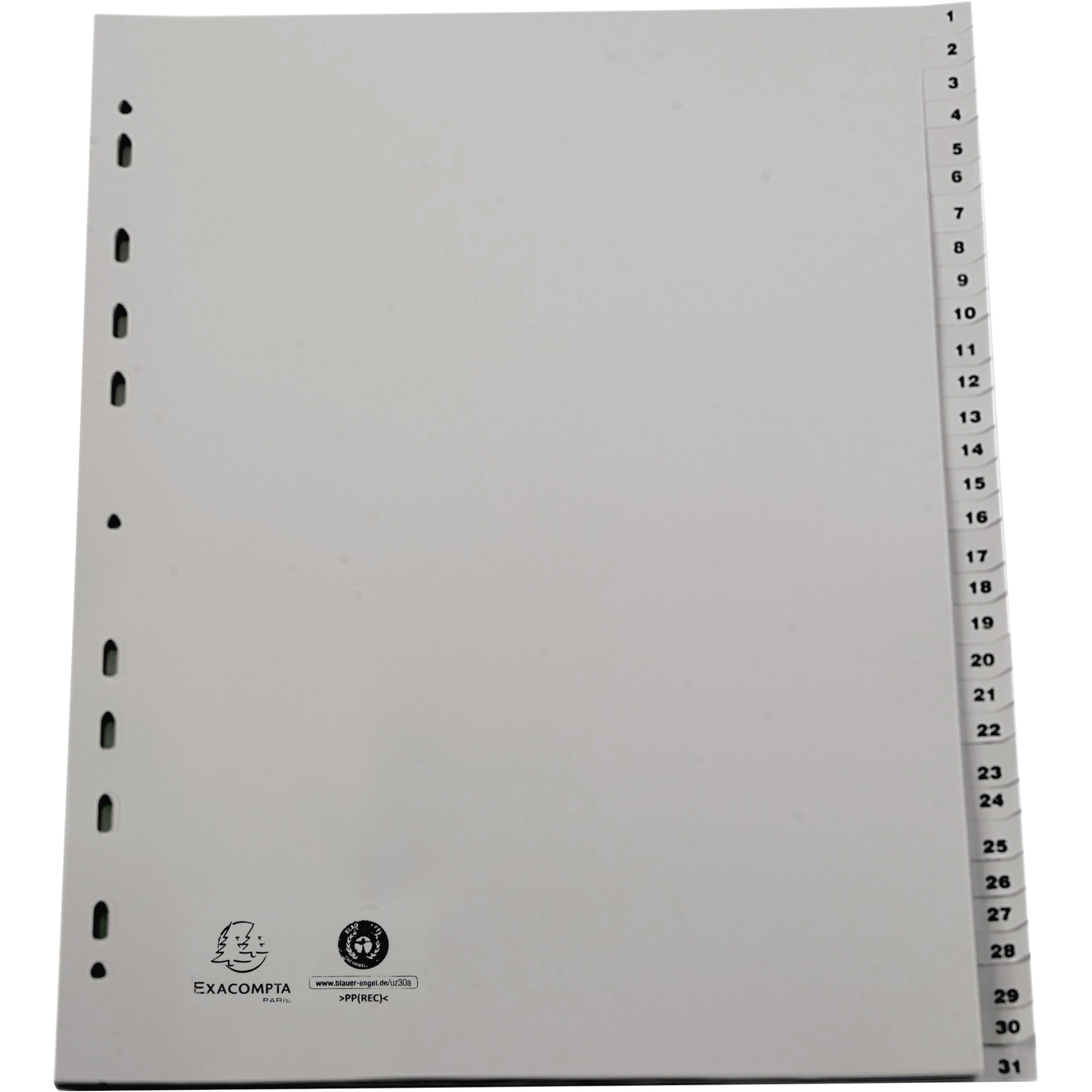 Exacompta A-Z Register Forever®, DIN A4, Überbreite