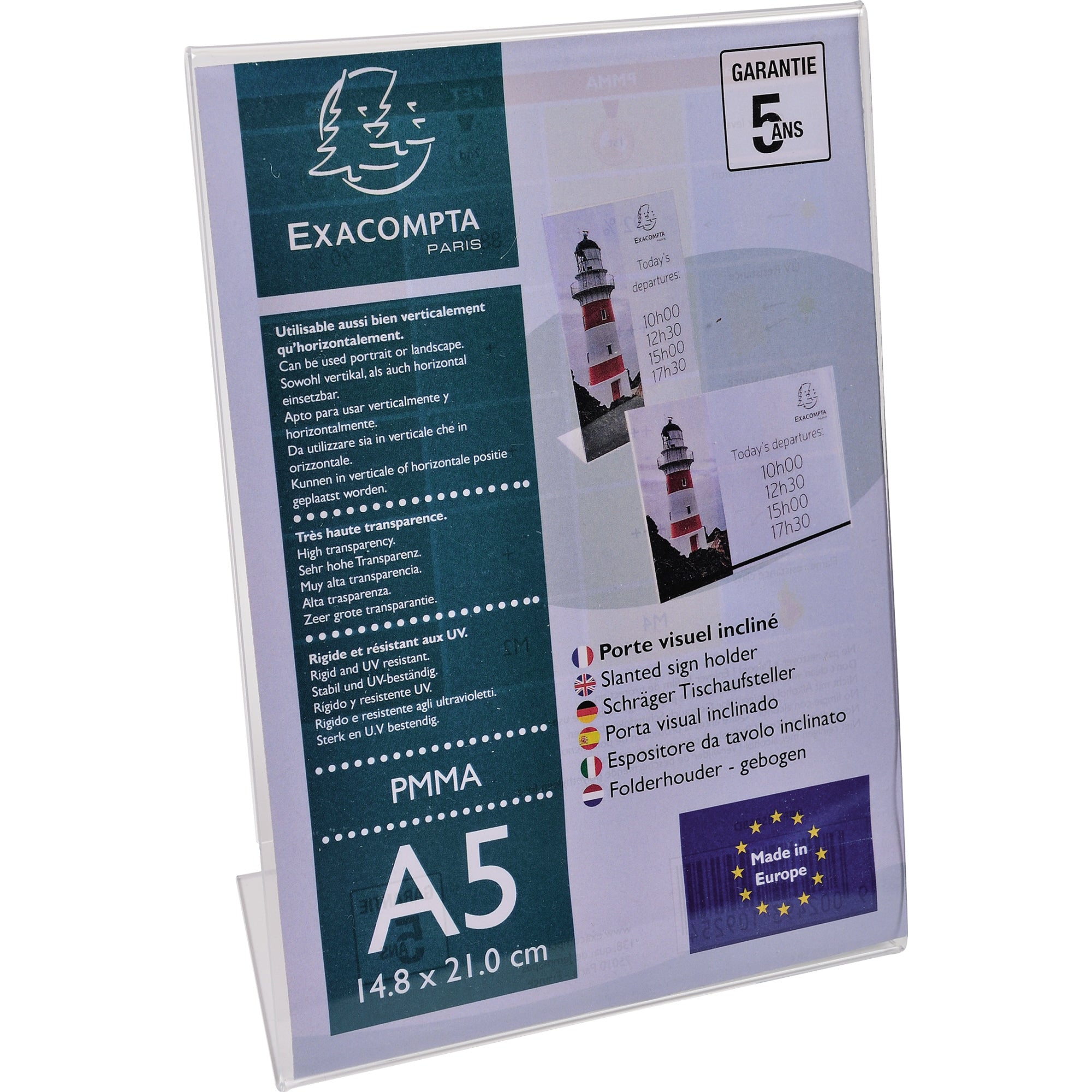Exacompta Tischaufsteller Office Exacryl, DIN A5