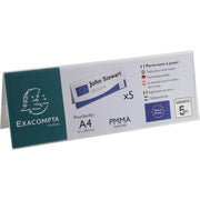 Exacompta Tischnamensschild Office Exacryl