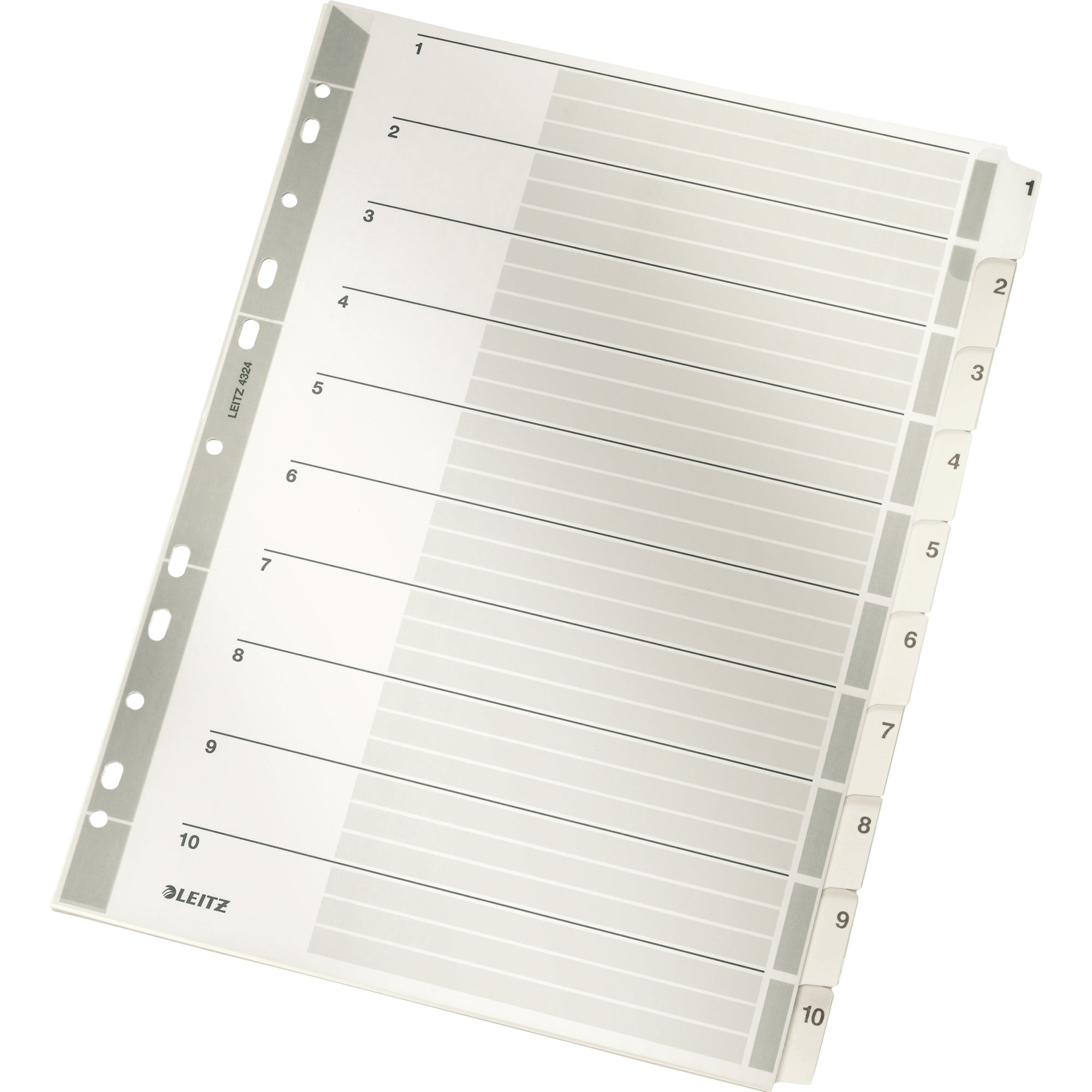 Esselte Zahlenregister, DIN A4