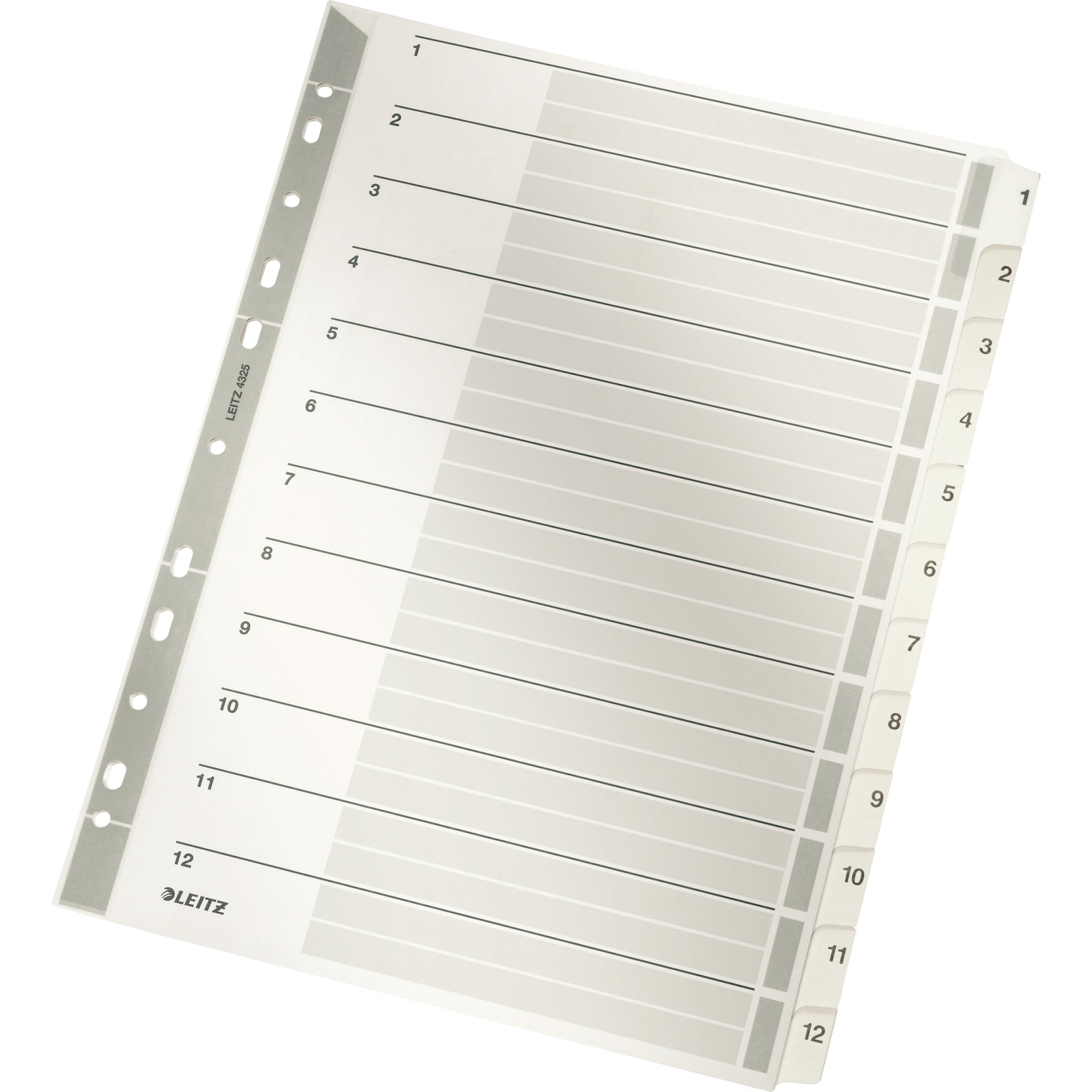 Esselte Zahlenregister, DIN A4