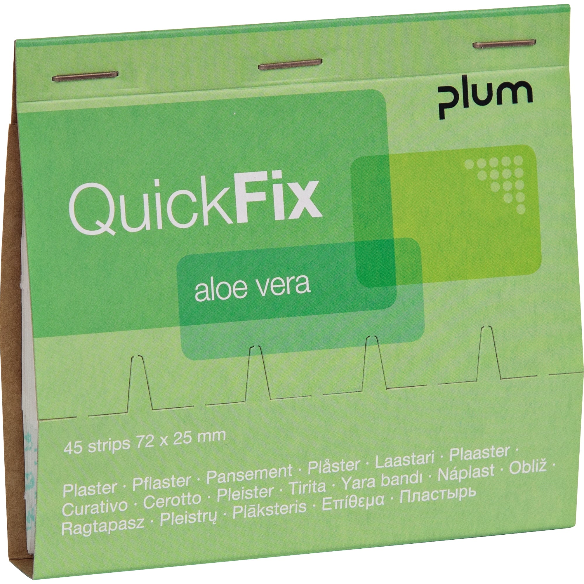 QuickFix Nachfüllset Pflasterspender Aloe Vera