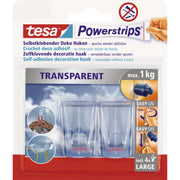 tesa Haken Powerstrips® transparent XL