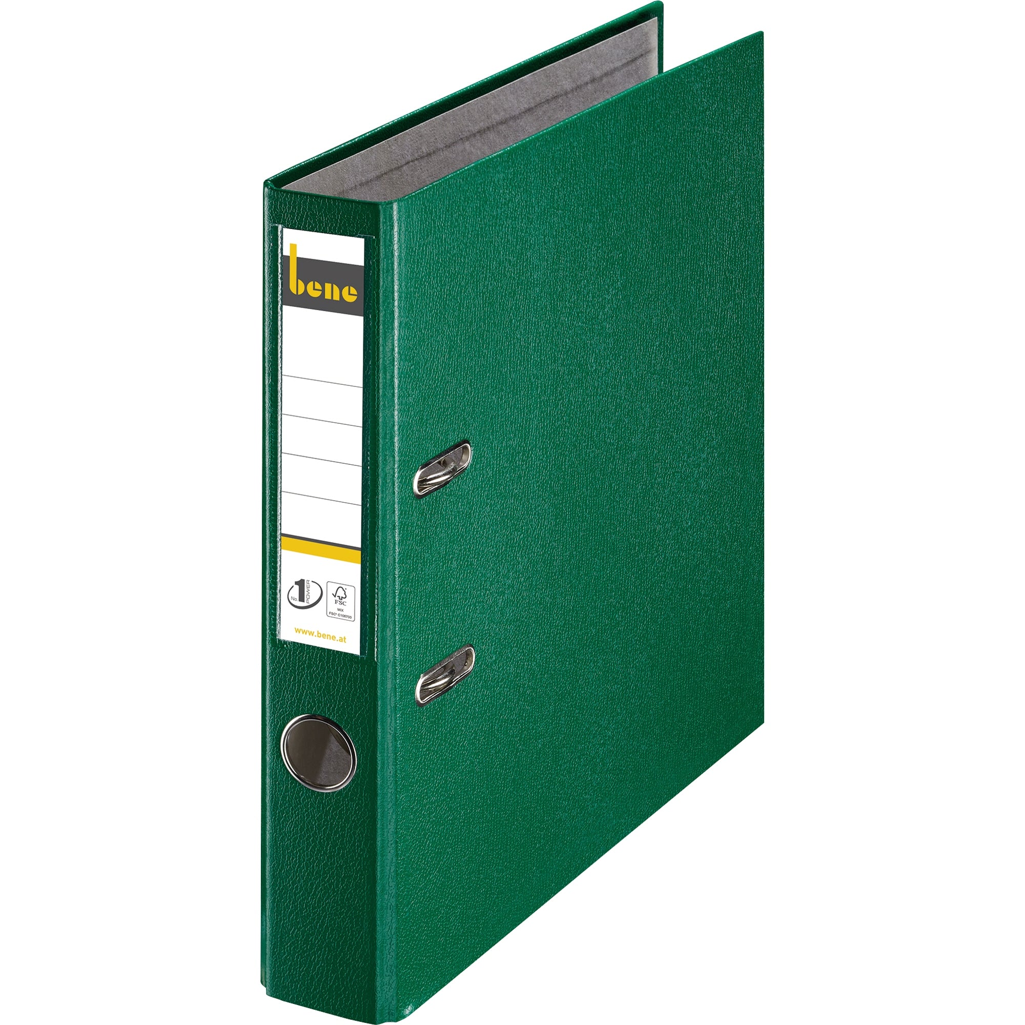 Bene Ordner DIN A4 52mm PP grün