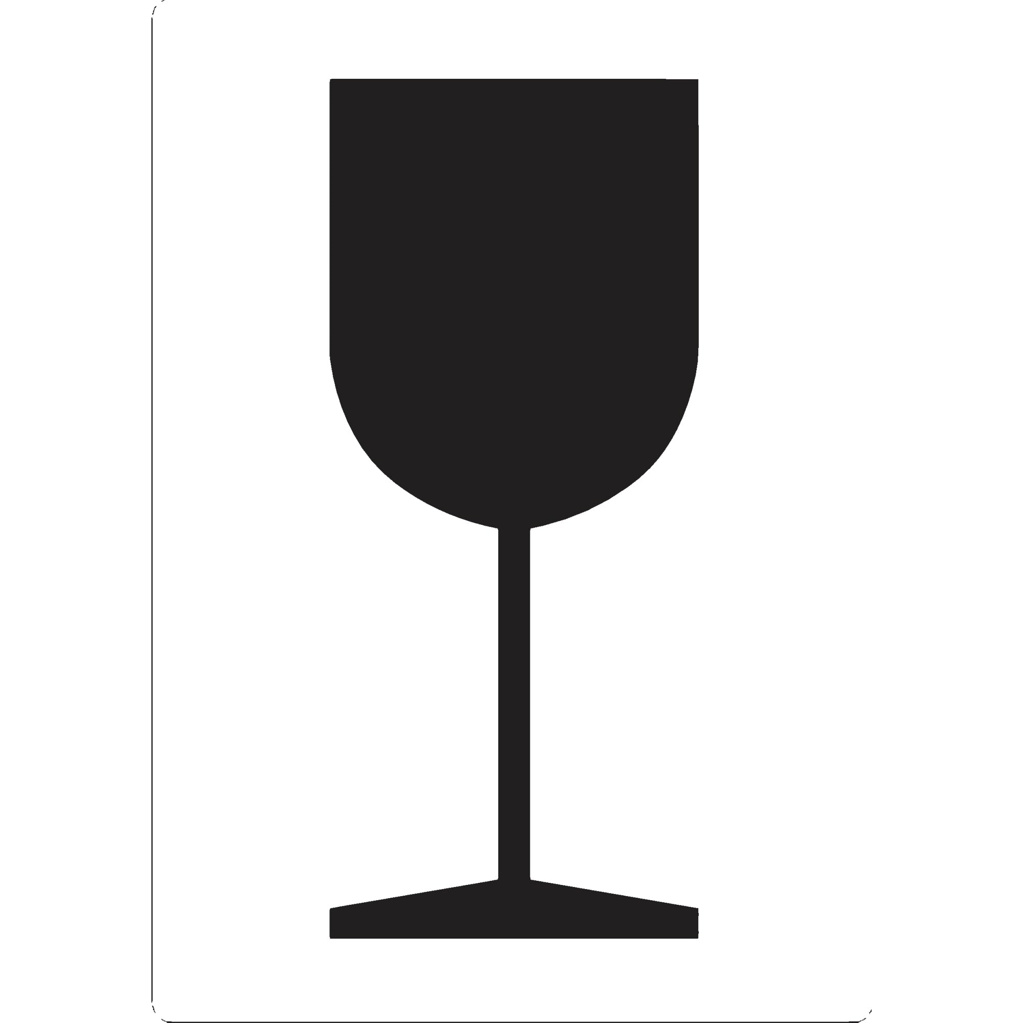 DR-Label Versandetikett Glas 74x105mm 500St.