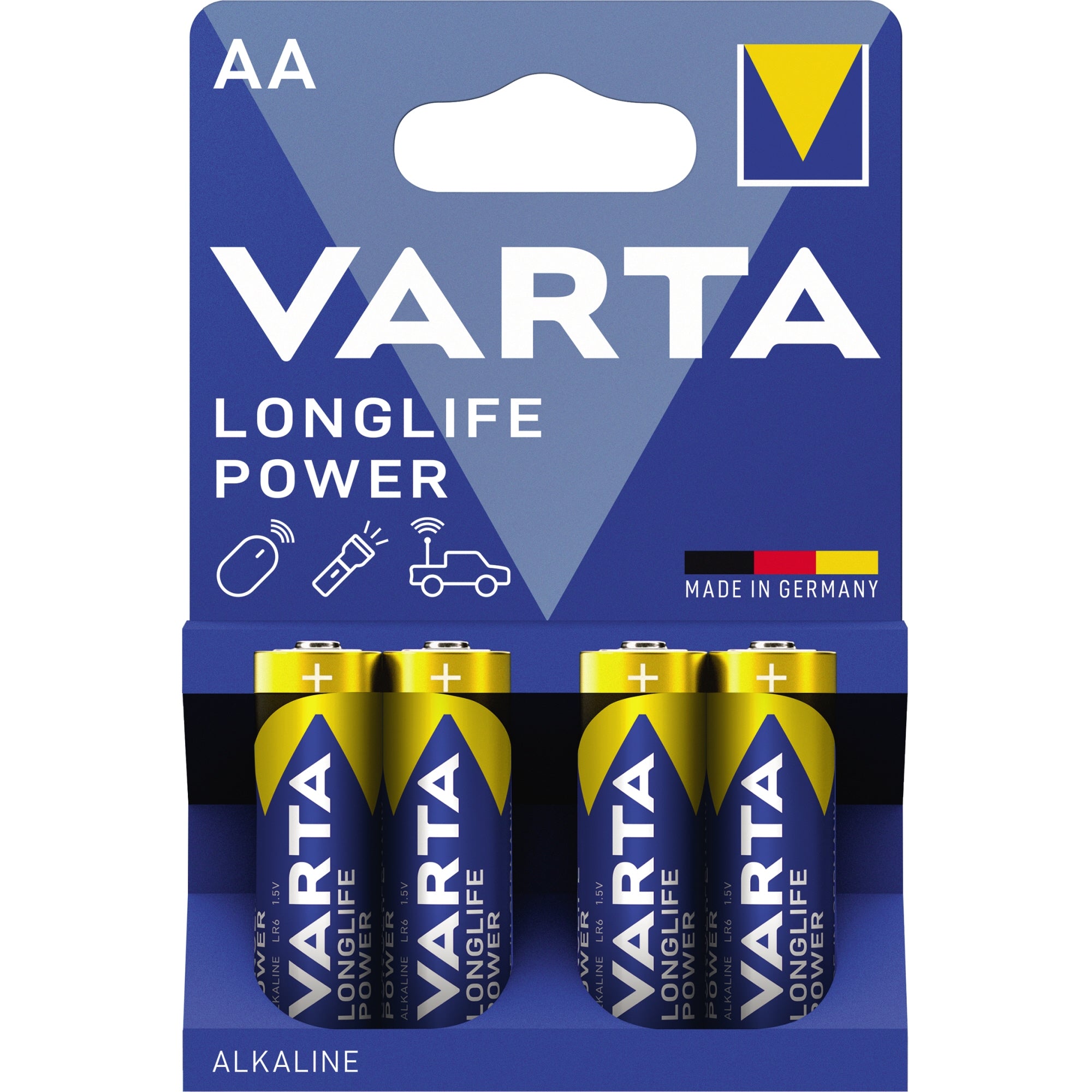 Varta Batterie Longlife Power AA 1,5V 4 St.