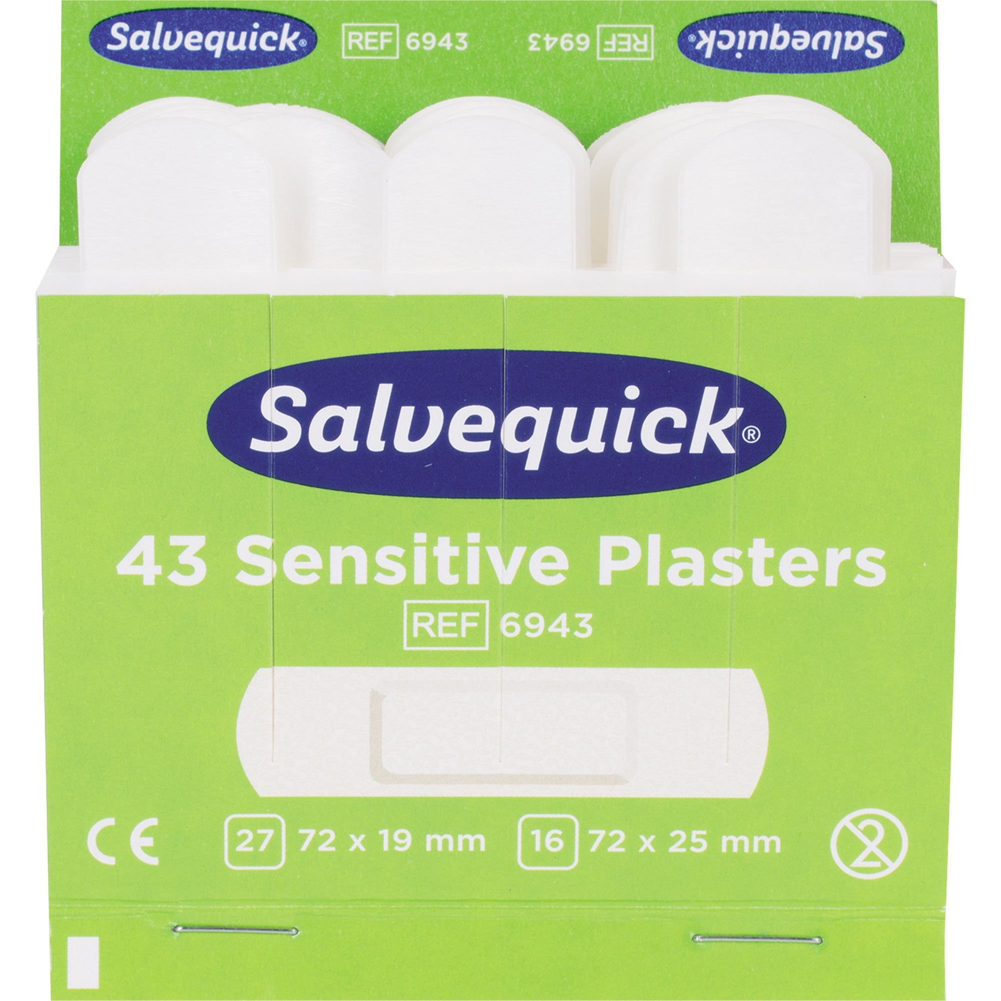 Salvequick Nachfüllset Pflasterspender Sensitive Refill 6943