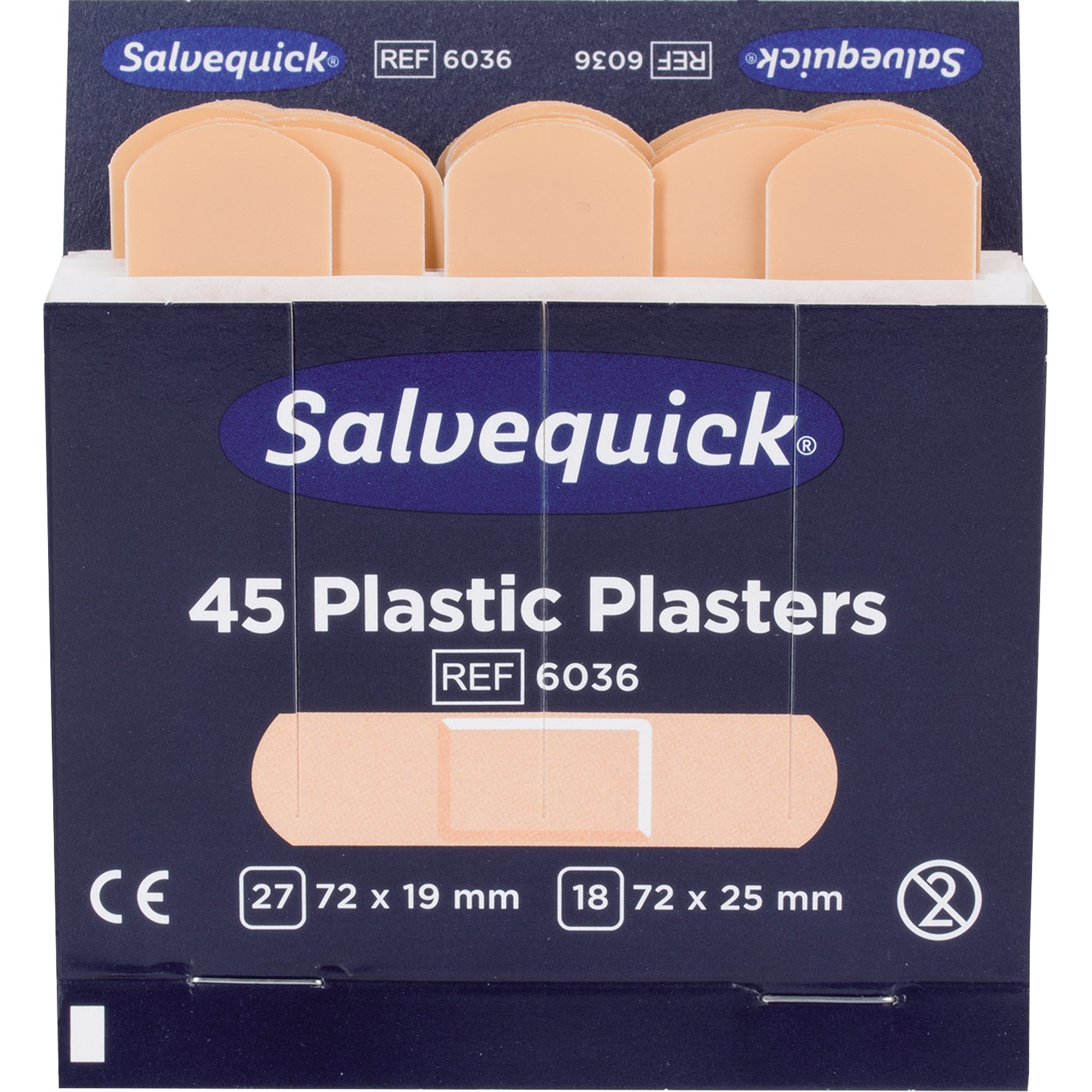 Salvequick Nachfüllset Pflasterspender Refill 6036