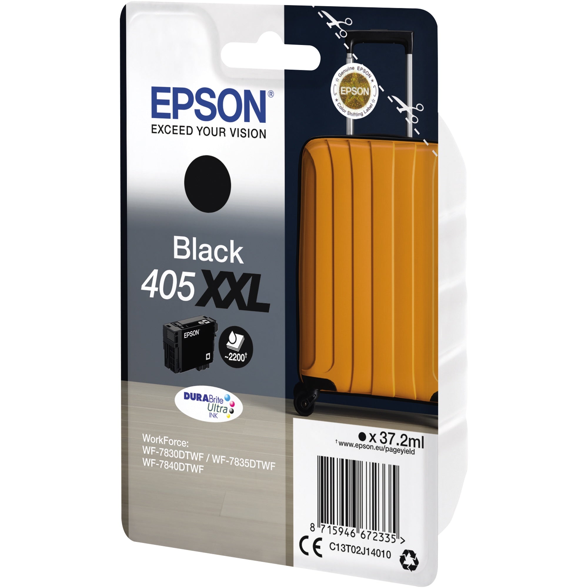 Epson Tintenpatrone, schwarz