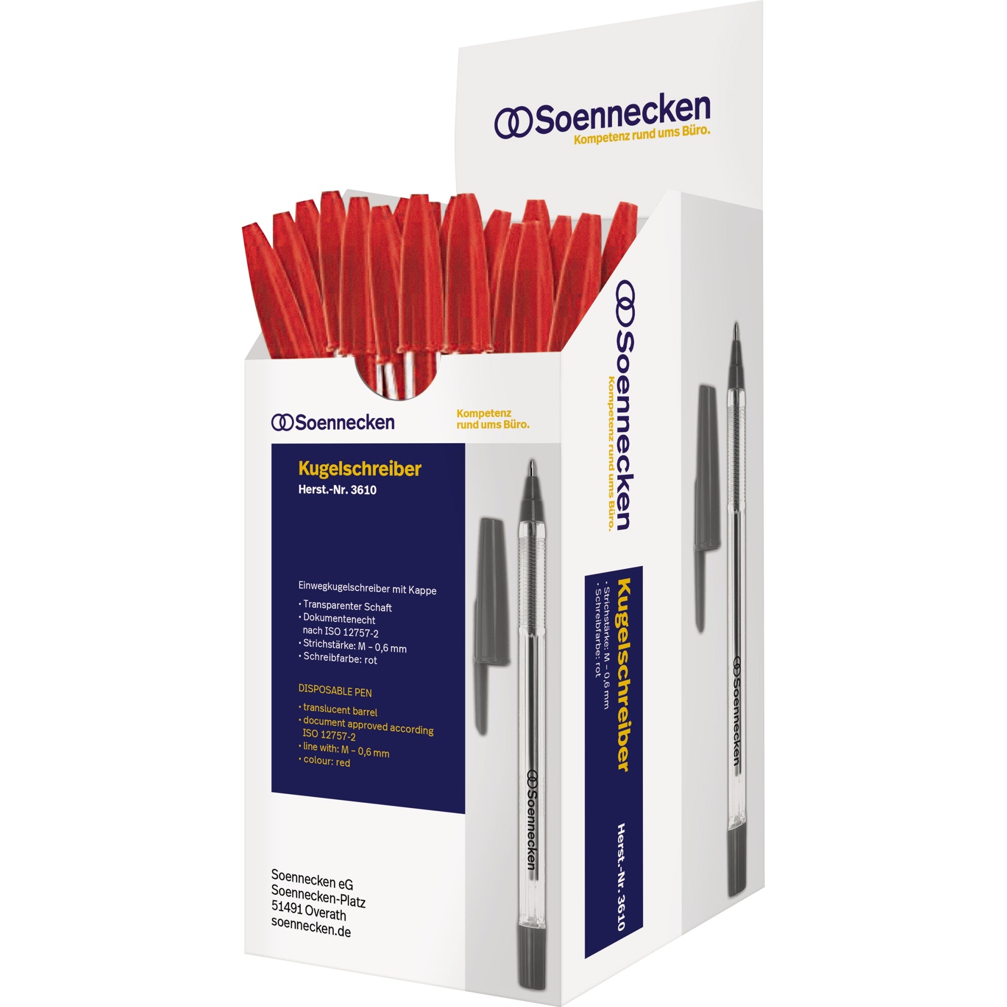 Soennecken Einwegkugelschreiber Nr. 1