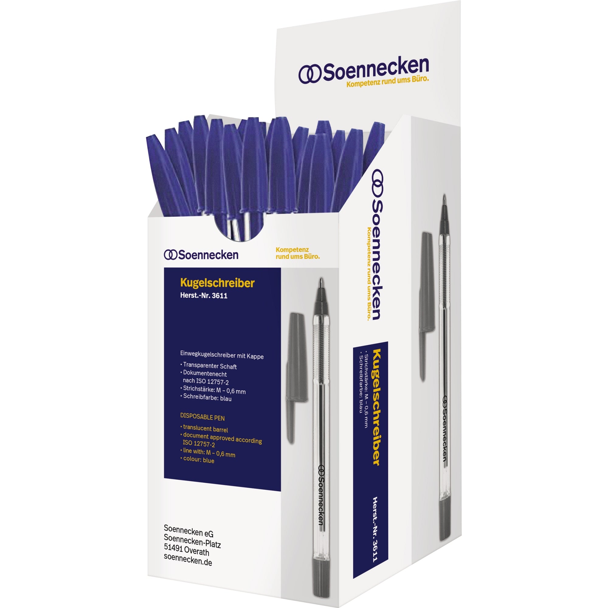 Soennecken Einwegkugelschreiber Nr. 1