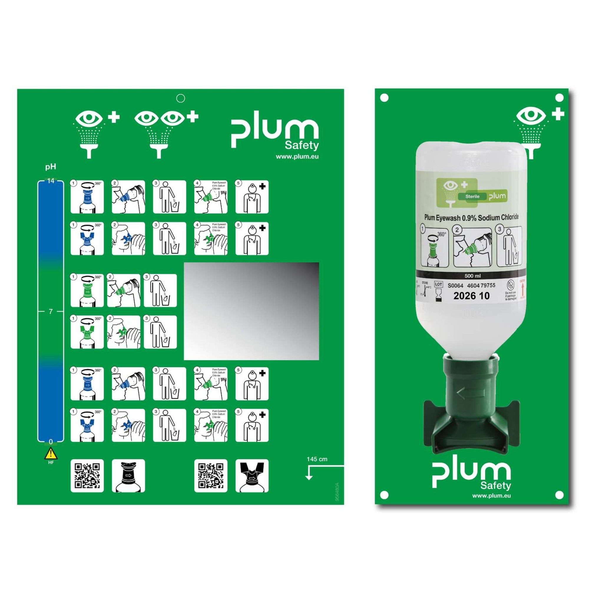 Plum Augenspülstation