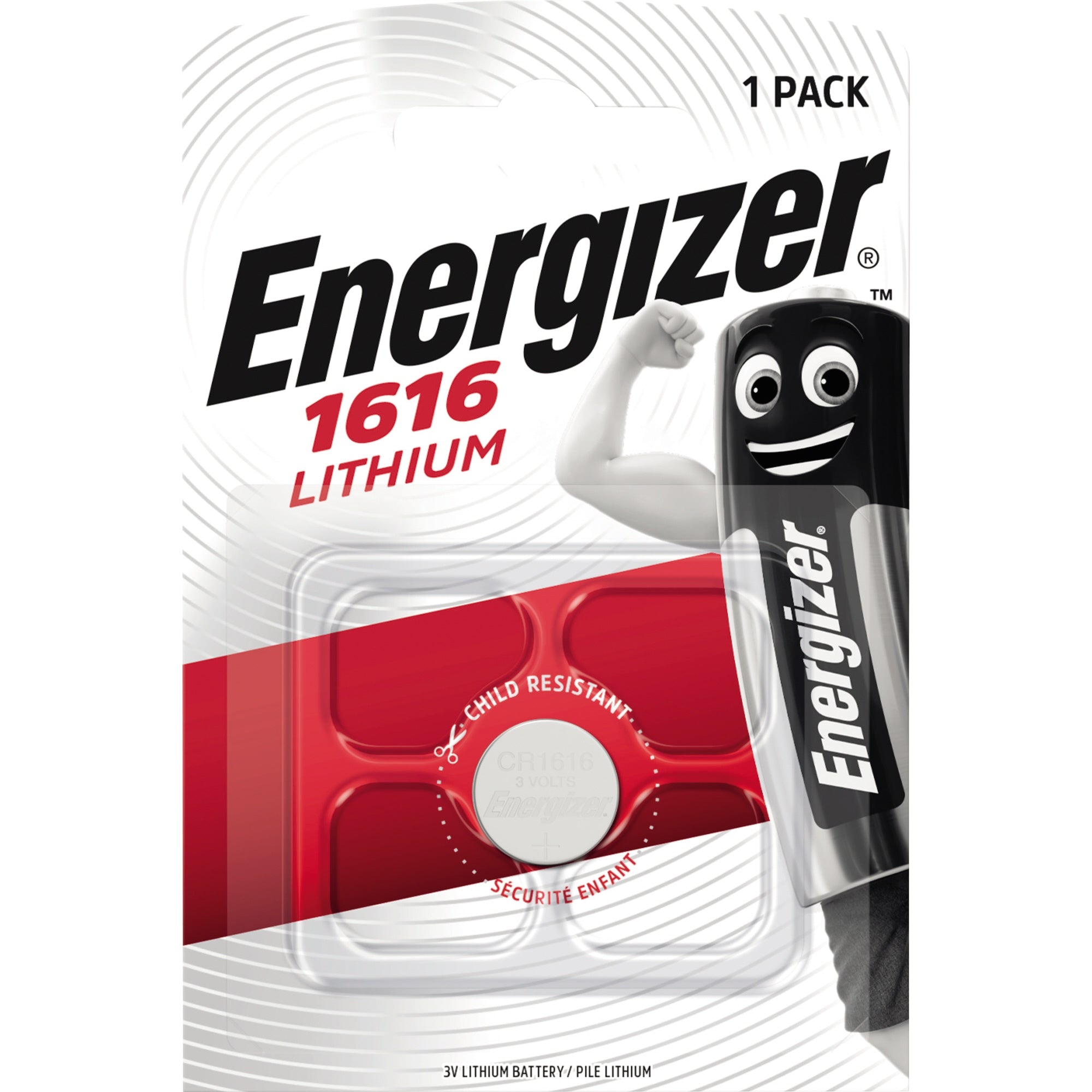Energizer Knopfzelle CR2025 Lithium 4 St.