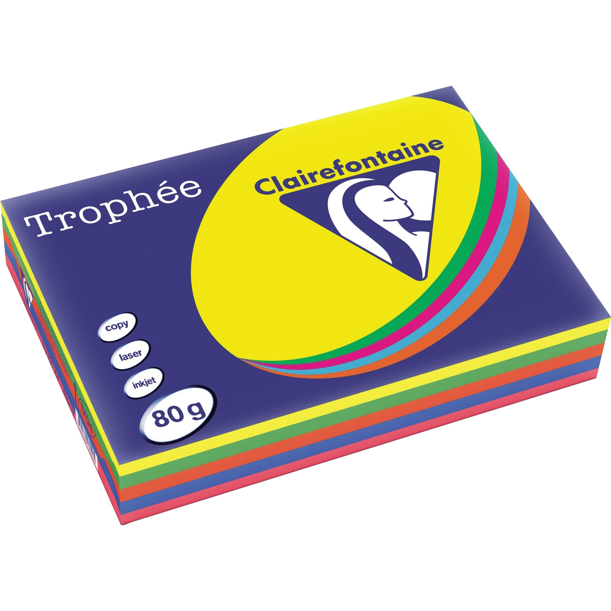 Clairefontaine Kopierpapier Trophée Color, DIN A4