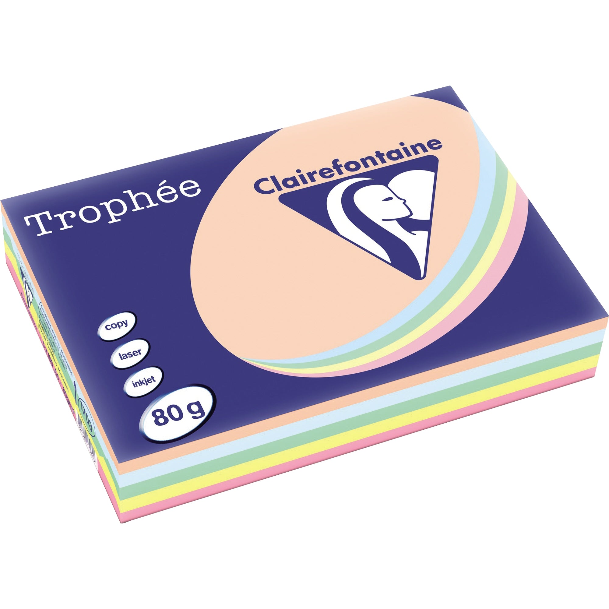 Clairefontaine Kopierpapier Trophée Color, DIN A4