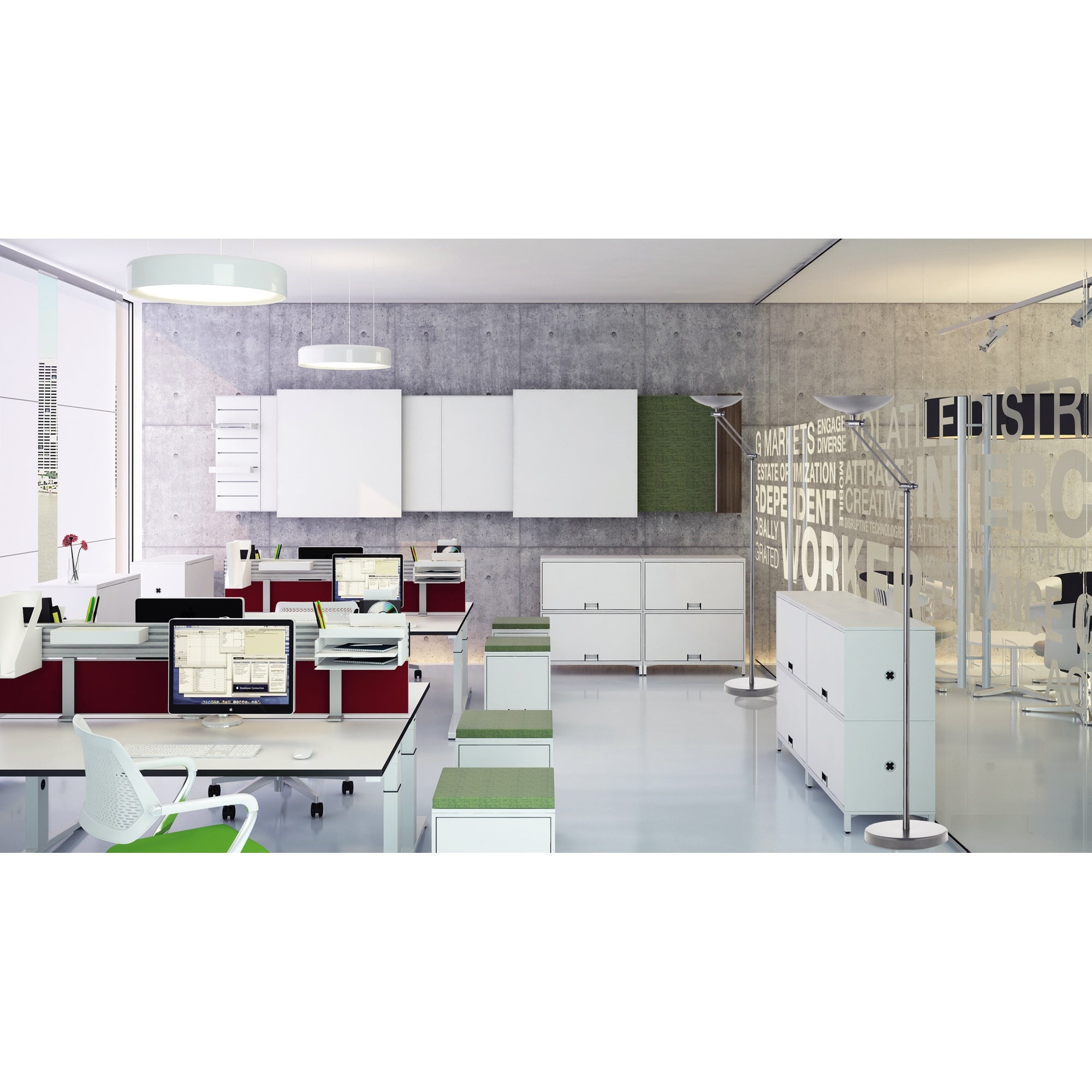 Unilux Deckenfluter DEL ARTICULATED 2.0