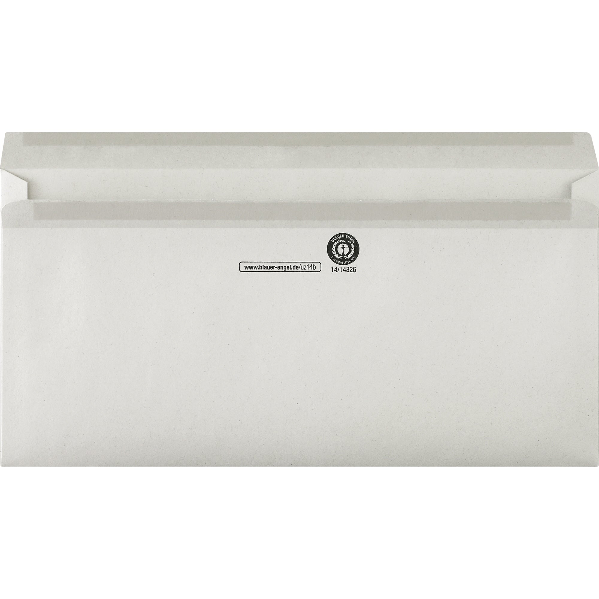 Posthorn Briefumschläge, grau, DIN lang