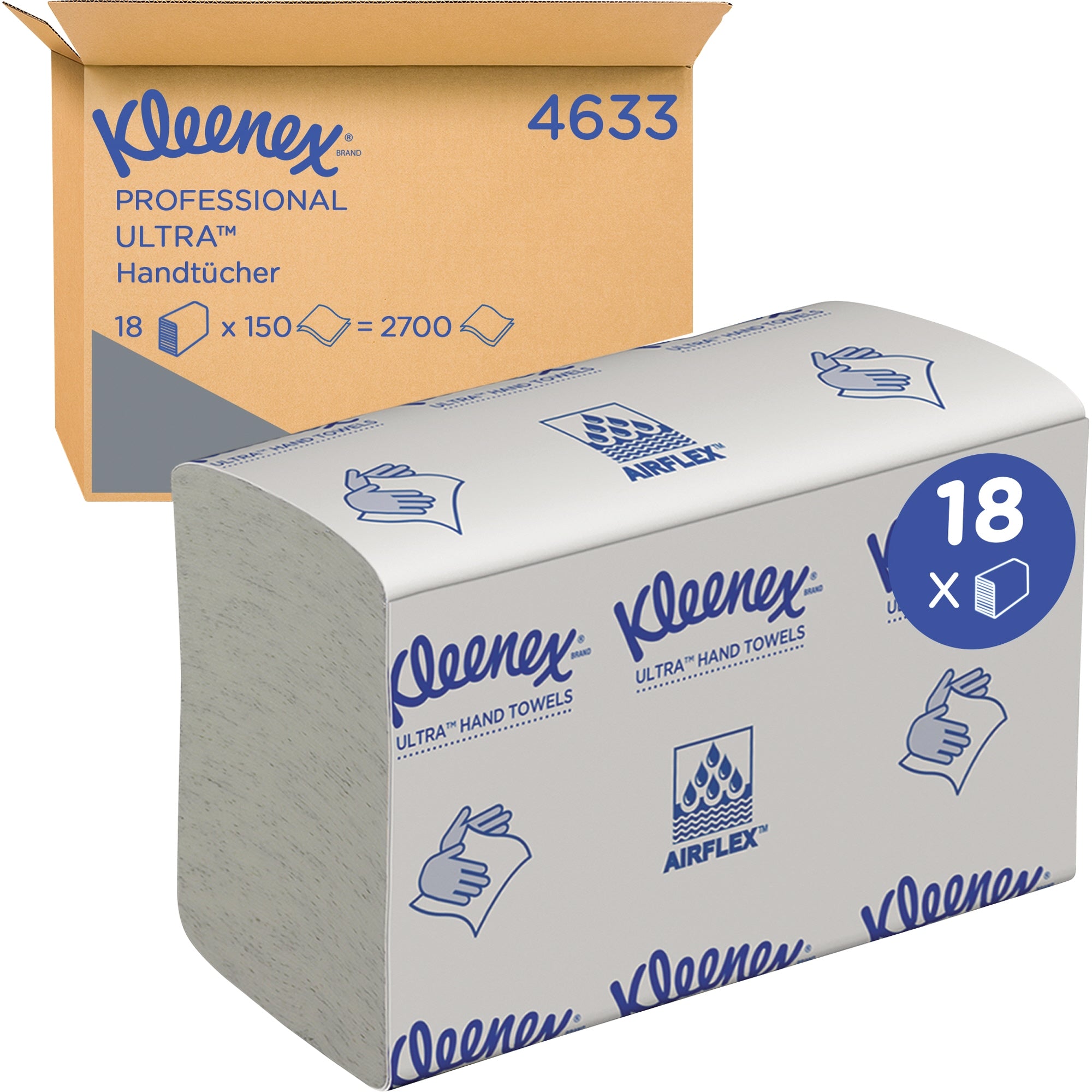Kleenex Papierhandtücher ULTRAT
