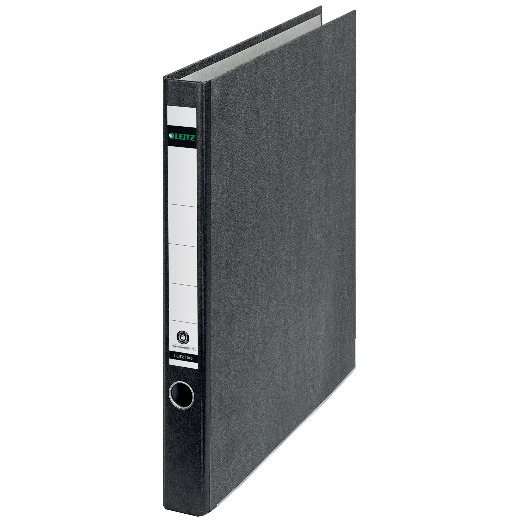 Leitz Ordner DIN A4 35mm Pappe schwarz