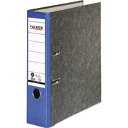 Falken Ordner S80 DIN A4 80mm Pappe blau