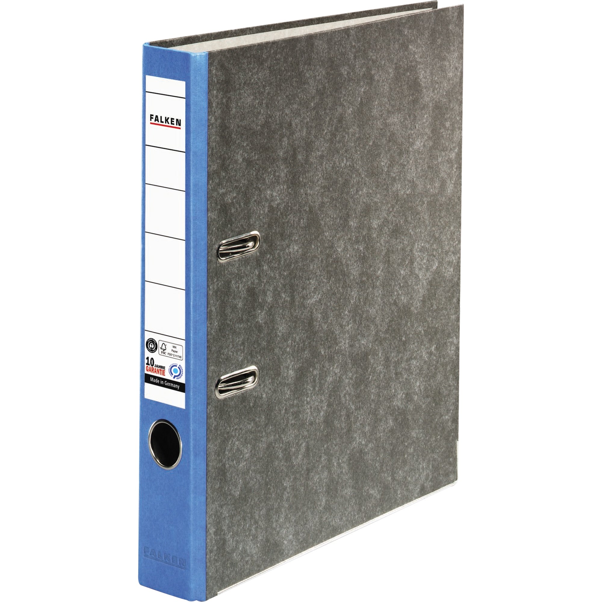 Falken Ordner S50 DIN A4 50mm RC Pappe blau
