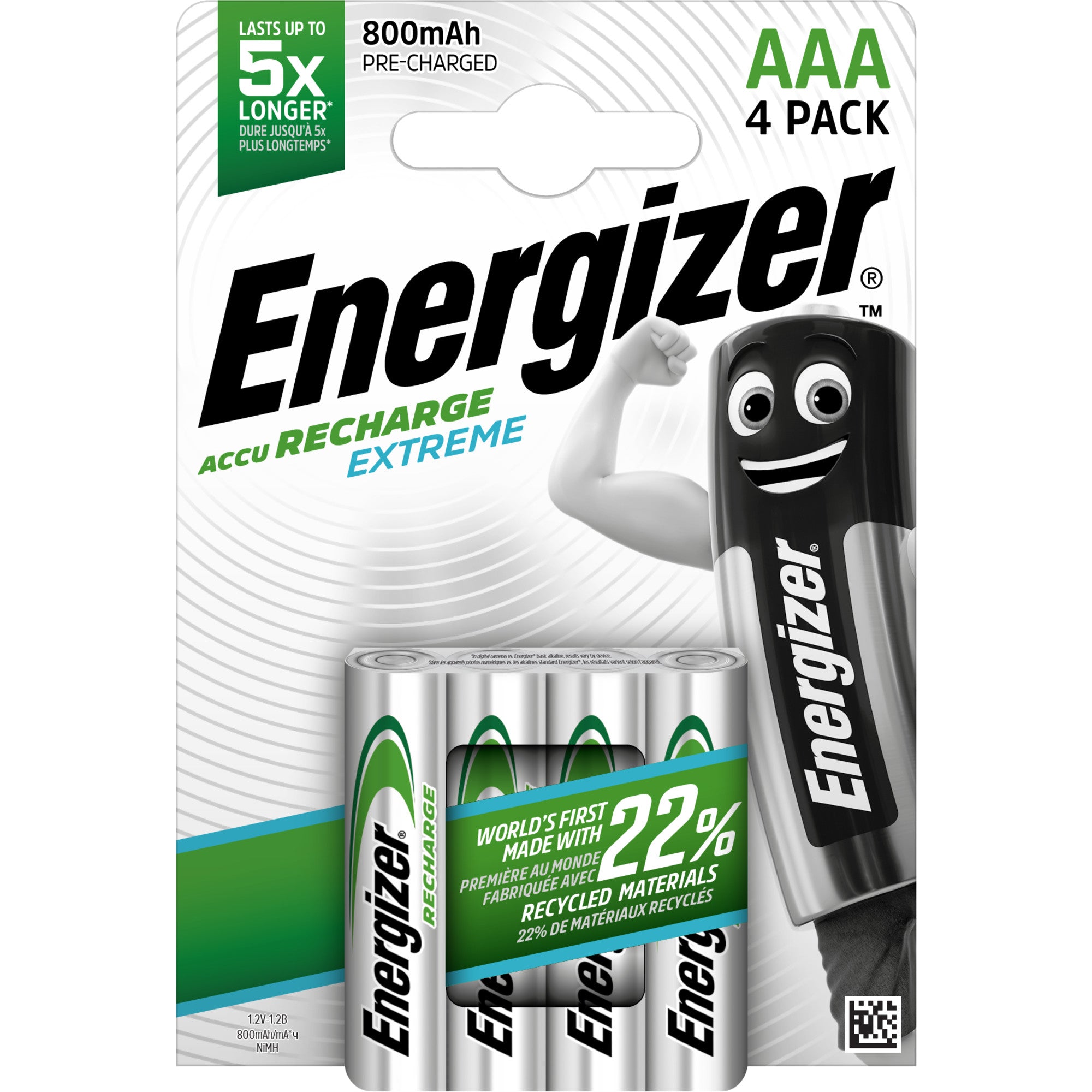 Energizer Akku Recharge Extreme