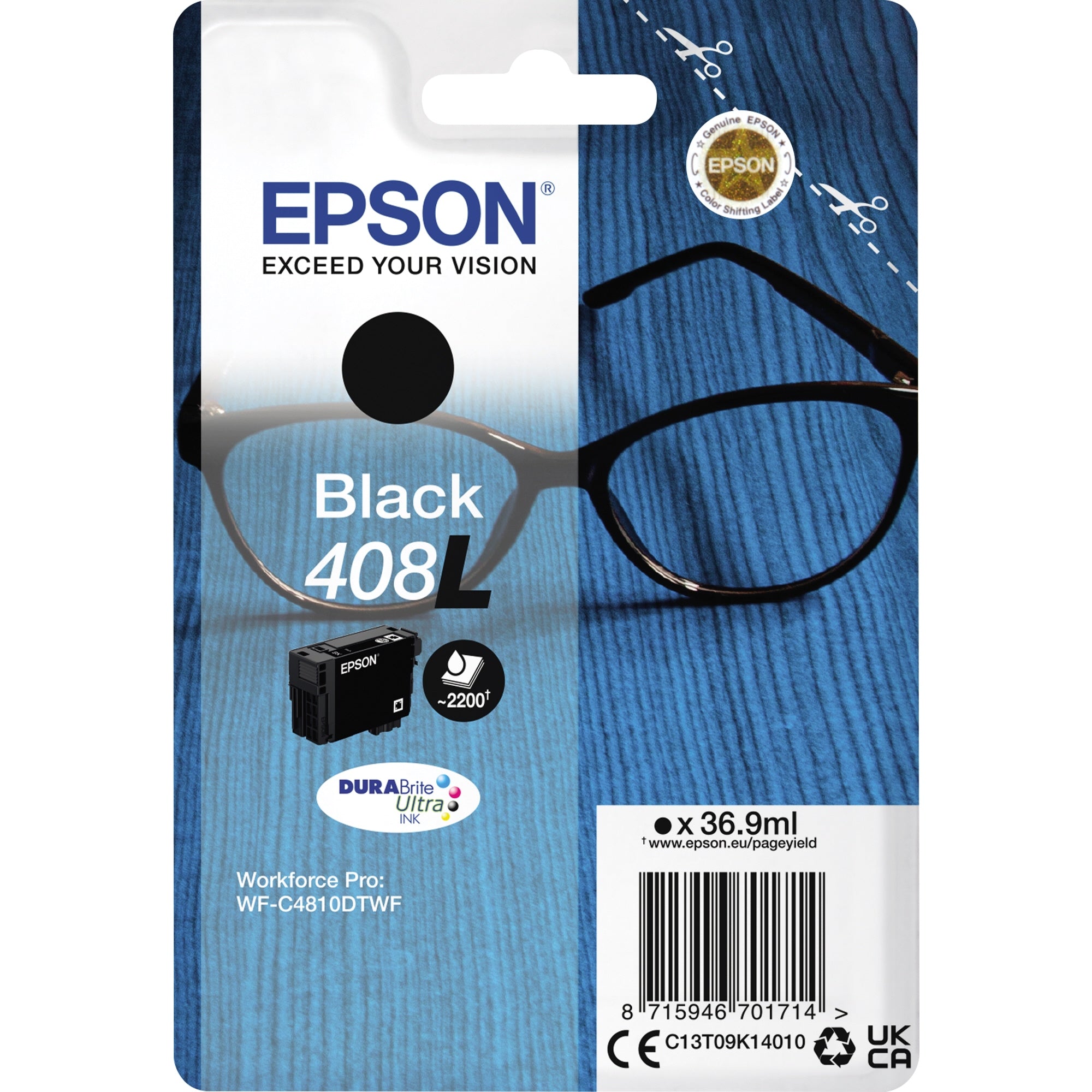 Epson Tintenpatrone, schwarz