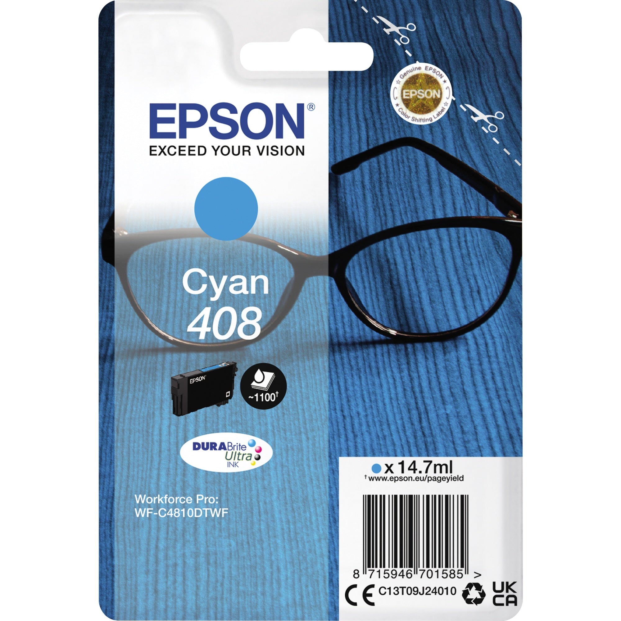 Epson Tintenpatrone, cyan