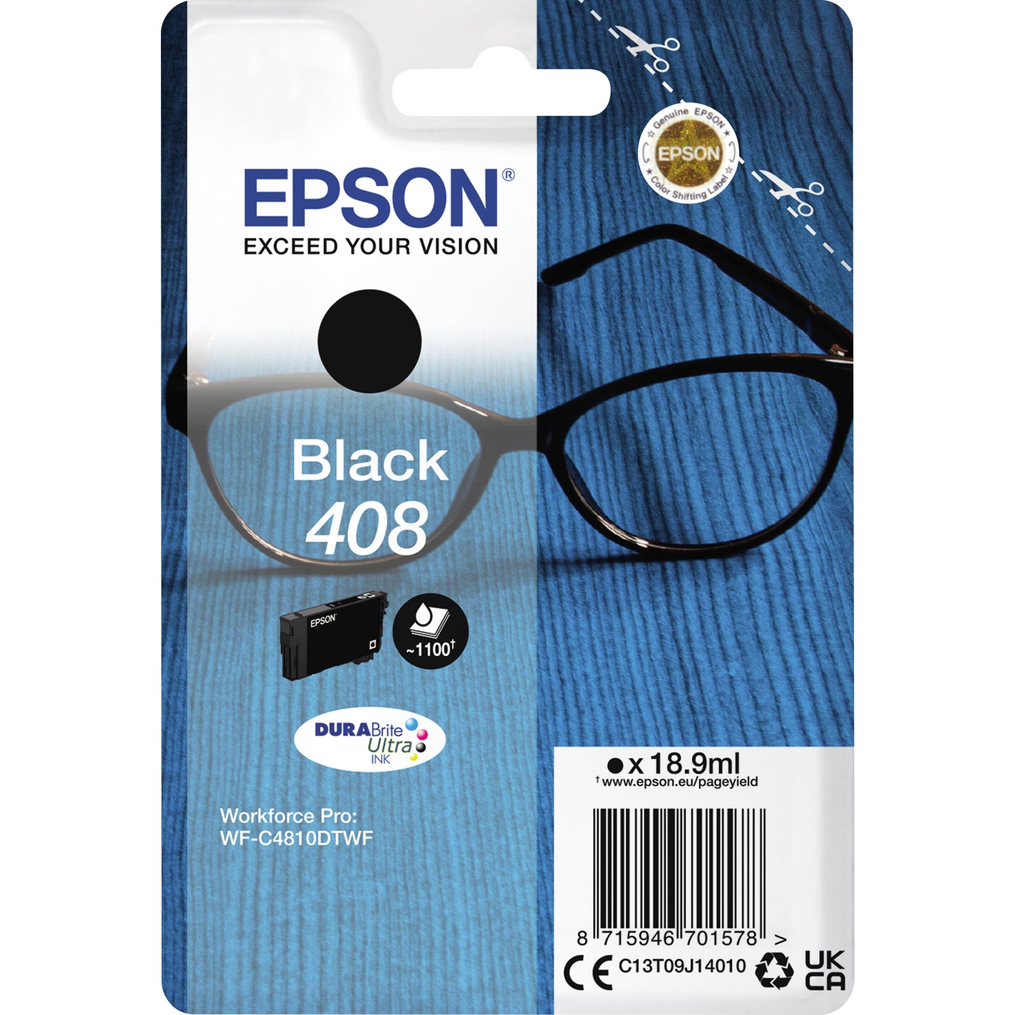 Epson Tintenpatrone, schwarz