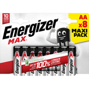 Energizer Batterie Max Alkaline AA LR6 8St.