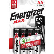 Energizer Batterie Max Alkaline AA LR6 4St.