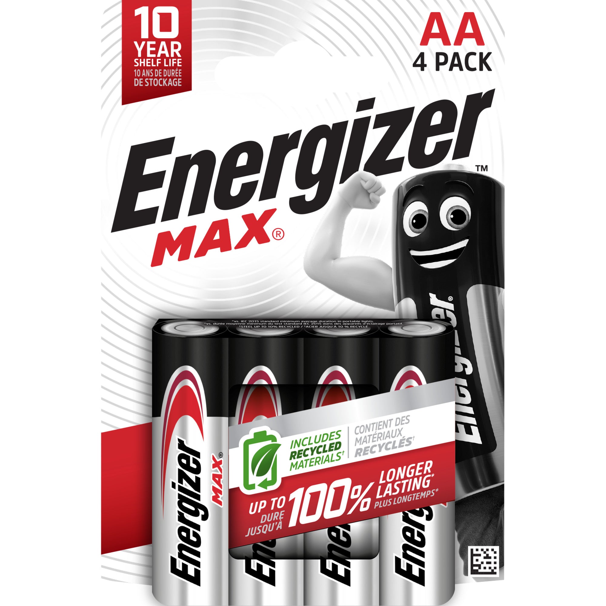 Energizer Batterie Max Alkaline AA LR6 4St.