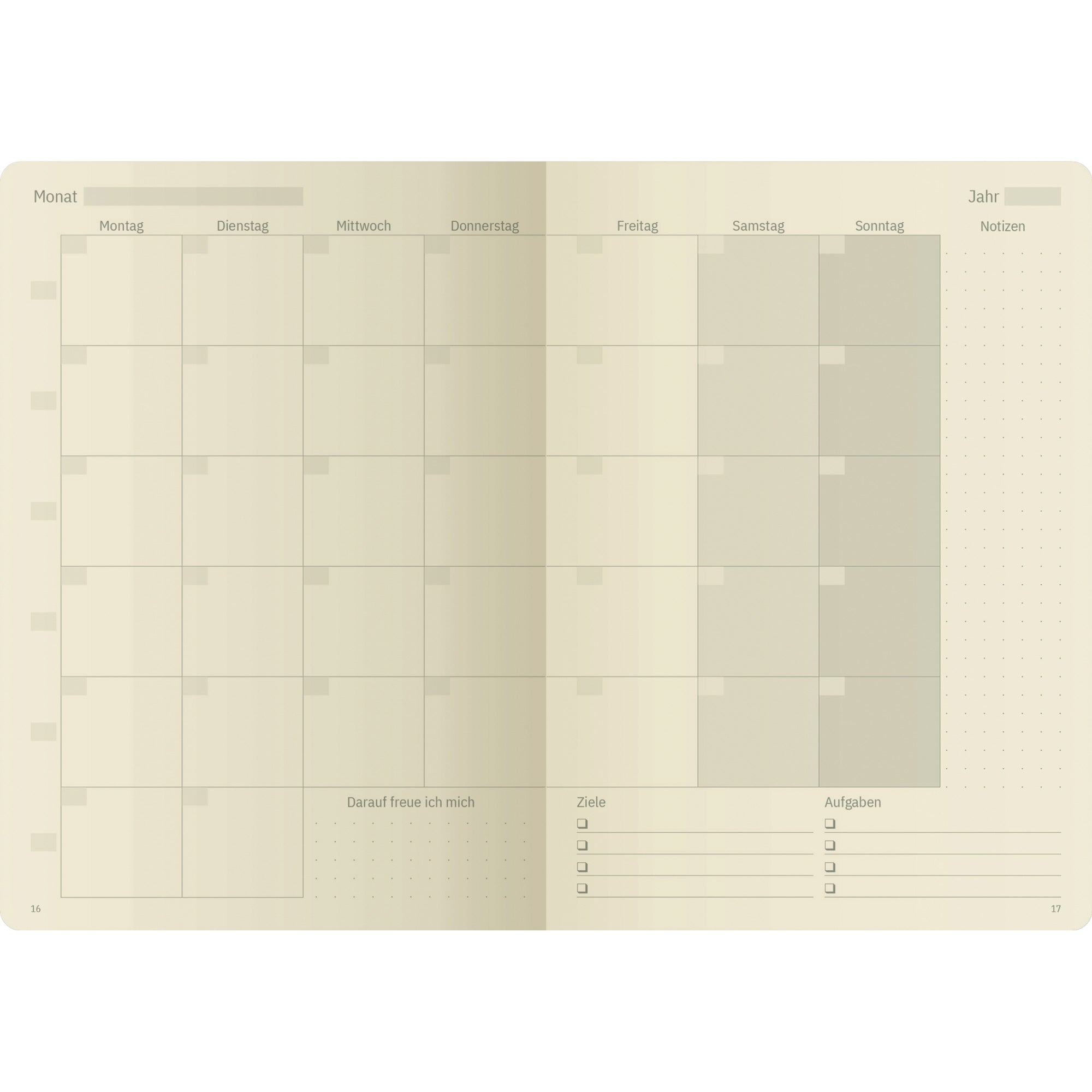 Sigel Buchkalender Conceptum, ca. DIN A5