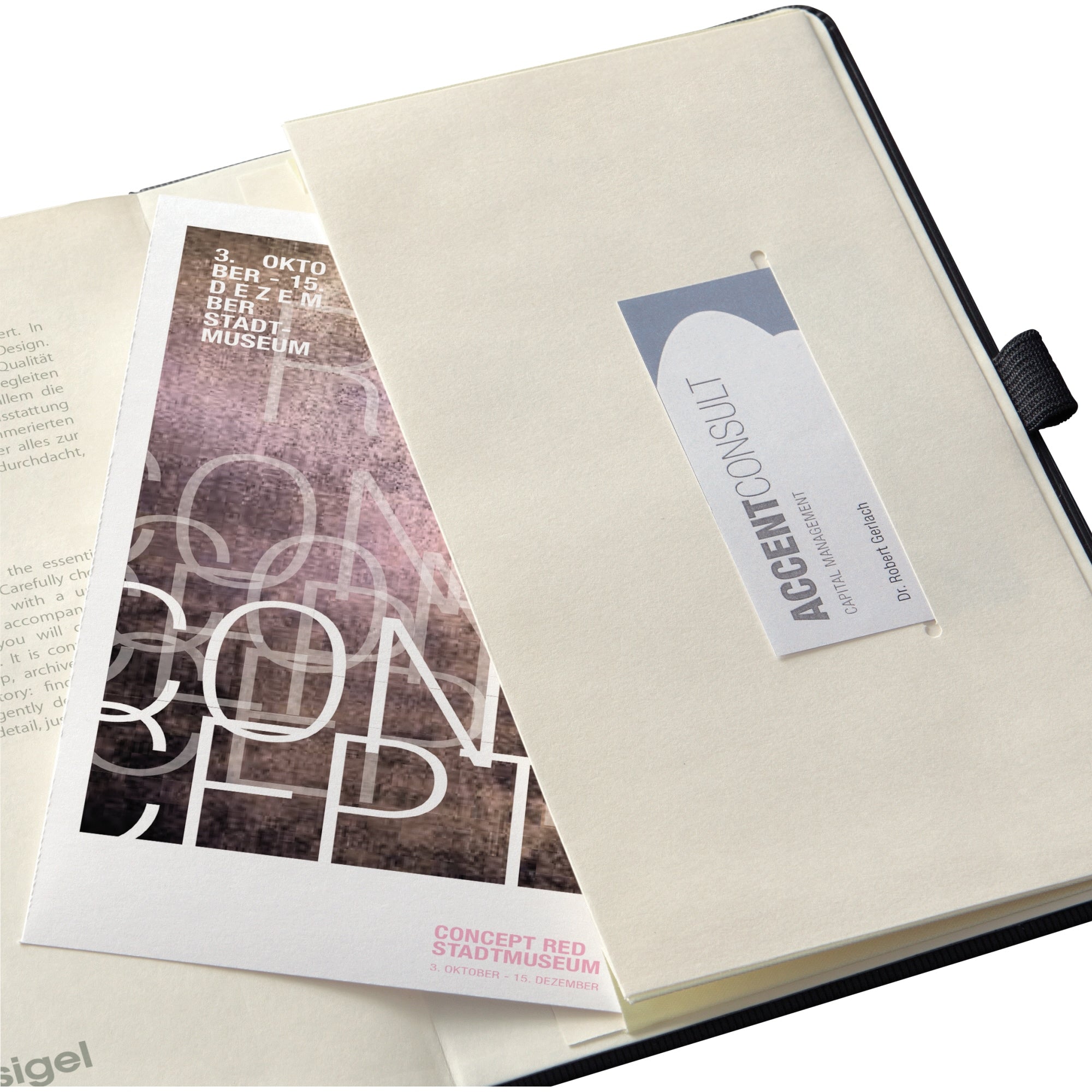 Sigel Buchkalender Conceptum, ca. DIN A5