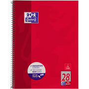 Oxford Collegeblock A4 80Blatt 4fach Lochung kar., DIN A4+