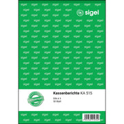 Sigel Kassenbericht KA 515
