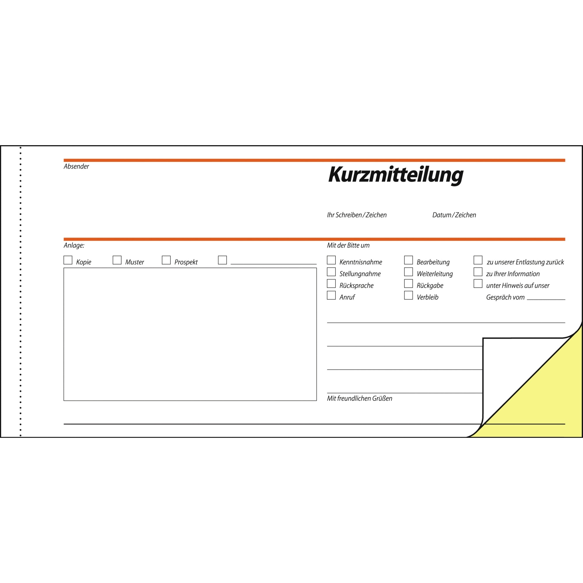 Sigel Kurzmitteilung SD 008