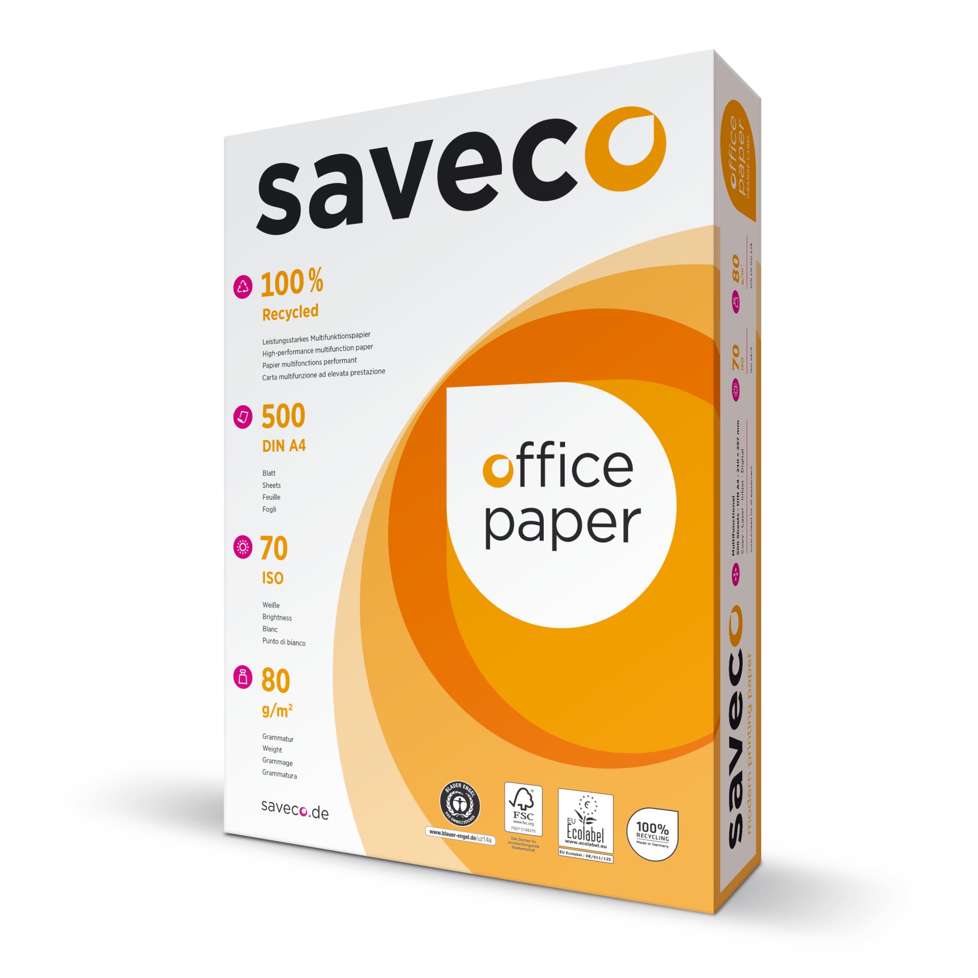 Saveco Kopierpapier Orange Label